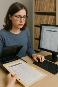 Patientenakten digitalisieren